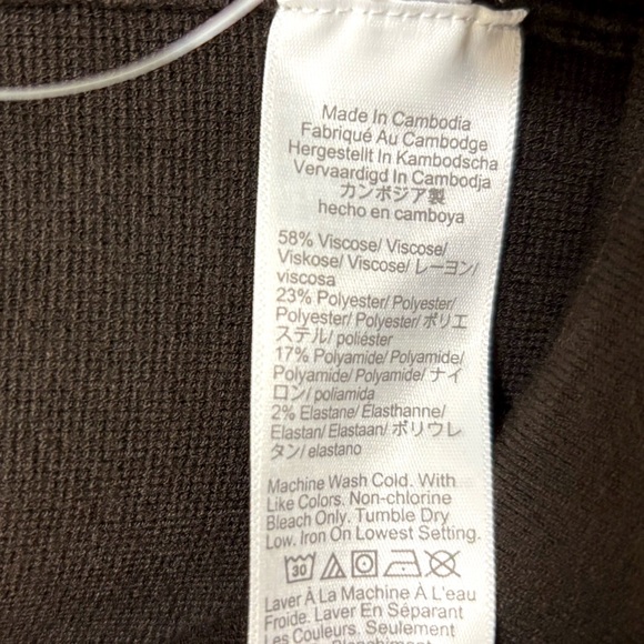 NWT J.Crew New Delaney Kickout Sweater Pant in Heather Chocolate - Picture 9 of 10